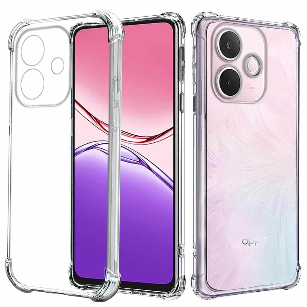 For Oppo A5 Pro 5G SupRShield Clear Case Shockproof Heavy Duty Gel Air Cushion Cover For Oppo A5 Pro 5G SupRShield Clear Case Shockproof Heavy Duty Gel Air Cushion Cover